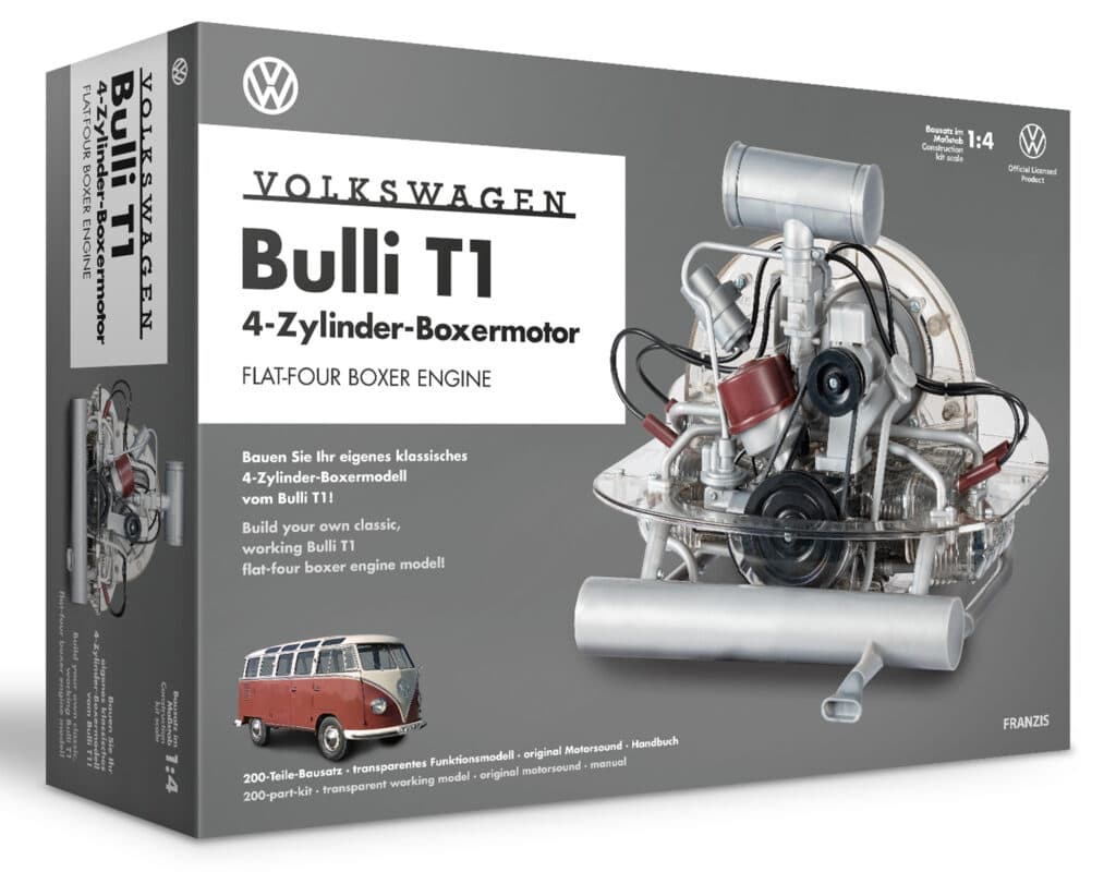VW Bulli Flat Four Engine Kit Pack Shot